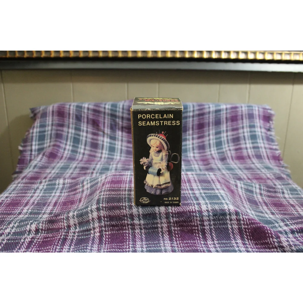 Porcelain Seamstress Ceramic Sewing Pincushion and more